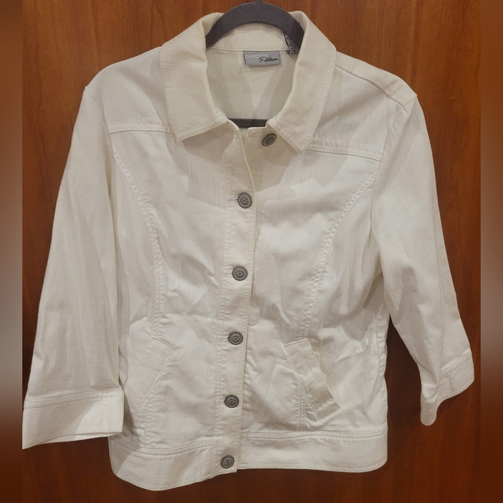 White Denim Jacket